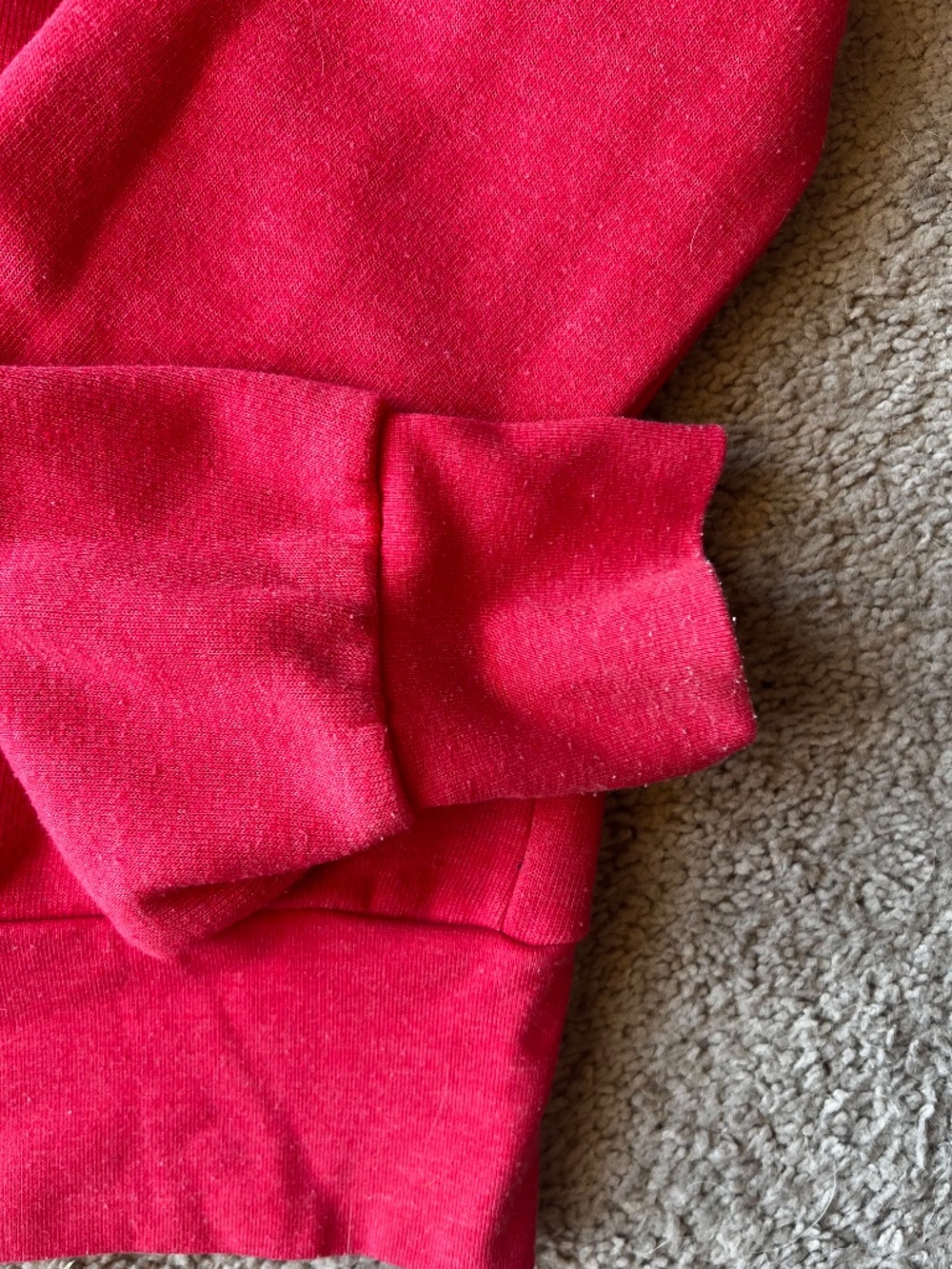 Aviator Nation Ninja Hoodie XS Red | Classic Funnel Neck Sweatshirt - Picture 13 of 16